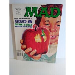 MAD Magazine #215 June 1980 Comic Book Magazine 16 Minutes Different Strokes